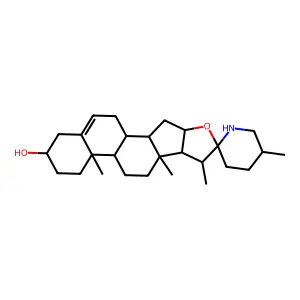 澳洲茄胺 structure