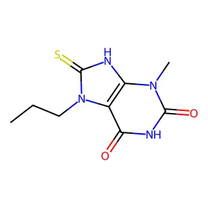 3-methyl-7-propyl-8-sulfanylidene-9H-purine-2,6-dione structure