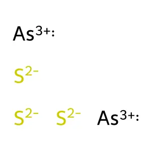 硫化砷 structure