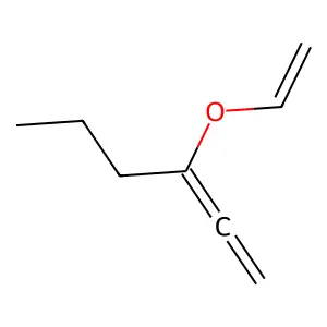 乙烯基己-1,2-二烯-3-基醚 structure