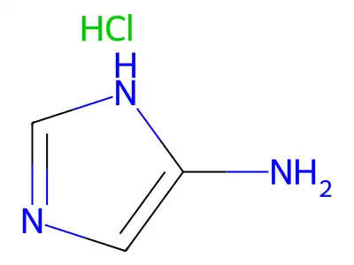 1H-咪唑-5-胺盐酸盐(1:1) structure