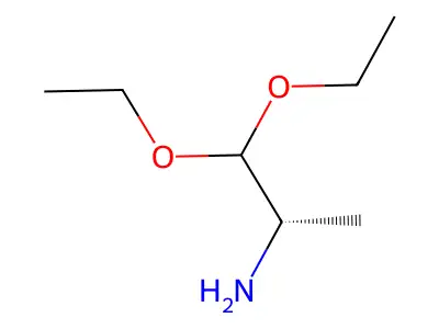 1,1-Diethoxypropan-2-amine structure