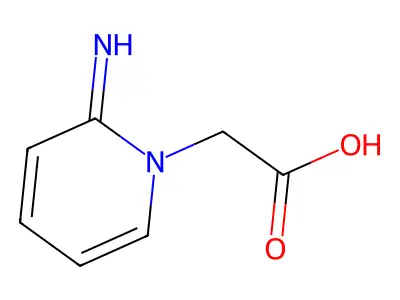 2-(2-Aminopyridin-1-ium-1-yl)acetate structure