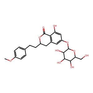agrimonolide-6-O-glucopyranoside structure