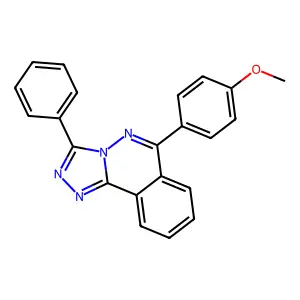 6-(4-Methoxyphenyl)-3-phenyl-[1,2,4]triazolo[3,4-a]phthalazine structure