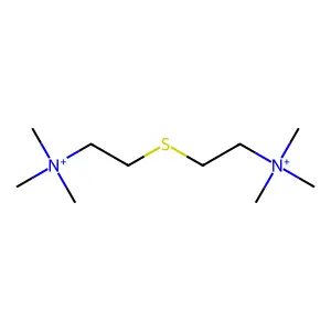 Ethanaminium, 2,2'-thiobis[N,N,N-trimethyl- structure