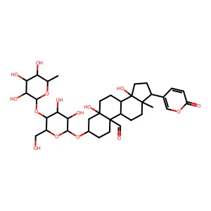 Hellebrin structure
