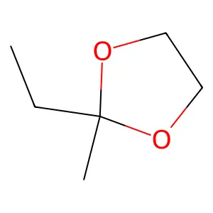 2-Ethyl-2-methyl-1,3-dioxolane structure