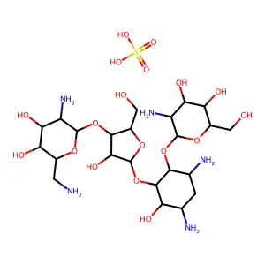 硫酸巴龙霉素 structure