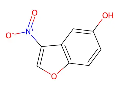 3-Nitrobenzo[b]furan-5-ol structure