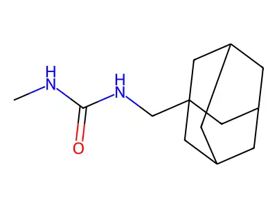 1-[(Adamantan-1-yl)methyl]-3-methylurea structure