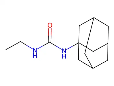 1-(Adamantan-1-yl)-3-ethylurea structure