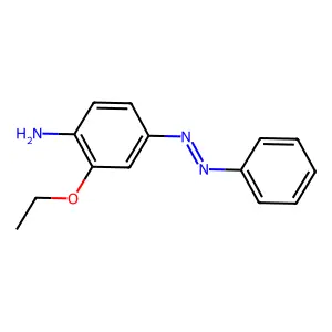 3-Ethoxy-4-aminoazobenzene structure
