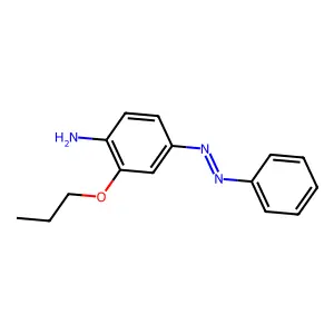 4-(苯偶氮基)-2-丙氧基苯胺 structure