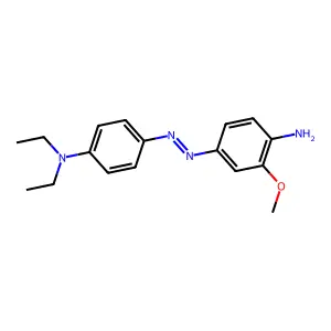 4-((4-Amino-3-methoxyphenyl)azo)-N,N-diethylaniline structure