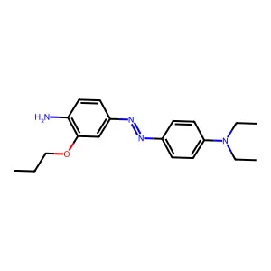 4-[[4-(Diethylamino)phenyl]diazenyl]-2-propoxyaniline structure