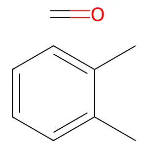 二甲苯甲醛树脂 structure
