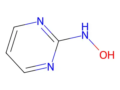 N-pyrimidin-2-ylhydroxylamine structure