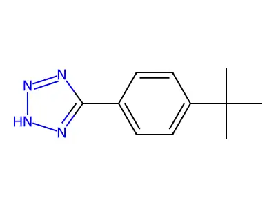5-(4-tert-Butylphenyl)-2H-tetrazole structure