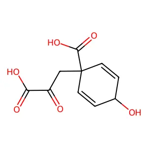 预苯酸 structure