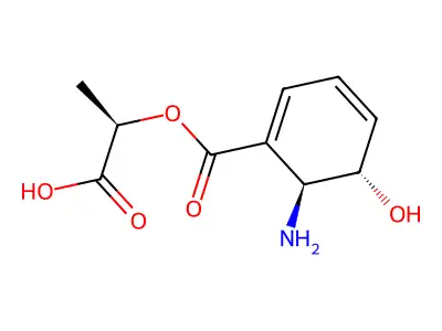 白叶枯霉素 structure