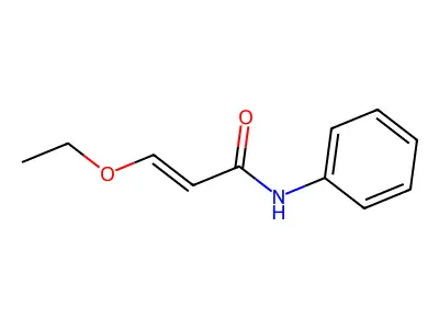 2-Propenamide, 3-ethoxy-N-phenyl- structure