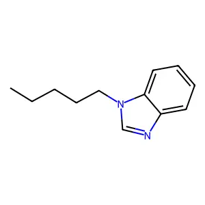 1-pentyl-1H-benzimidazole structure