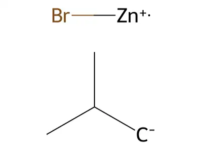 Zinc, bromo(2-methylpropyl)- structure