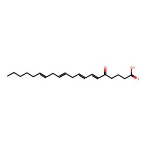 5-氧代-6,8,11,14-二十碳四烯酸 structure