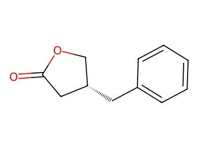 Dihydro-4-(phenylmethyl)-2(3H)-furanone structure