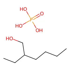 2-乙基己基磷酸酯(混合异构体) structure