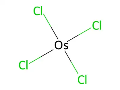 四氯化锇 structure