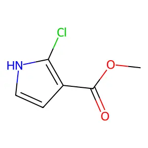 methyl 2-chloro-1H-pyrrole-3-carboxylate structure