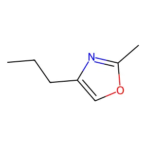 2-Methyl-4-propyloxazole structure