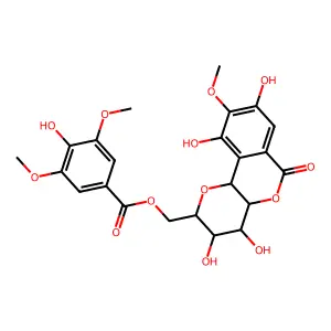 3,4,5-trimethoxy-N-[4-(morpholin-4-yl)phenyl]benzamide structure