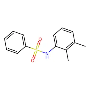 2',3'-Dimethylbenzenesulfonanilide structure