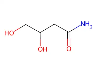 (S)-3,4-Dihydroxybutanamide structure