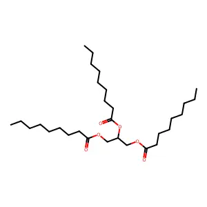 Trinonanoin structure