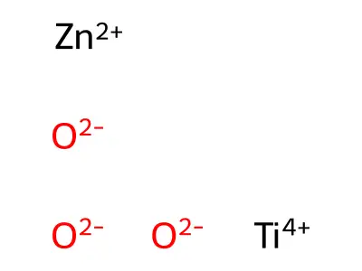 Zinc titanate structure