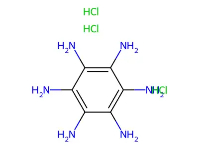 Hexaaminobenzene structure