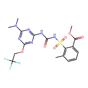 Triflusulfuron-methyl structure