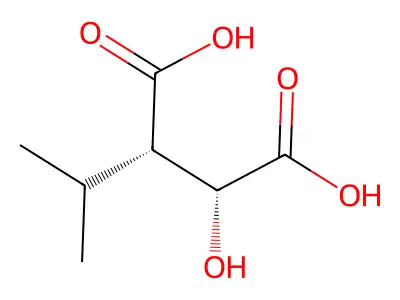 3-Isopropylmalate structure