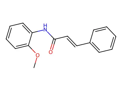 N-(2-Methoxyphenyl)Cinnamamide structure