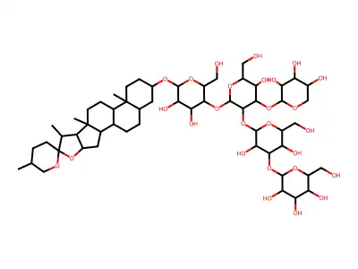 Sativoside R2 structure