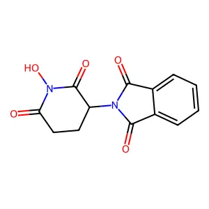 N-Hydroxythalidomide structure