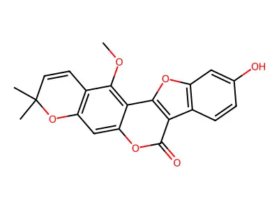 Gancaonin F structure