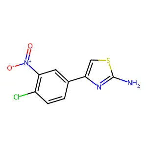 4-(4-Chloro-3-nitrophenyl)-1,3-thiazol-2-amine structure