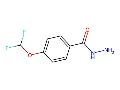 4-(Difluoromethoxy)benzohydrazide structure