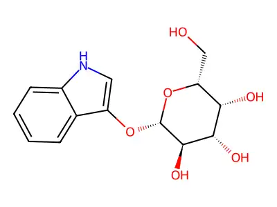 1H-Indol-3-yl beta-D-galactopyranoside structure