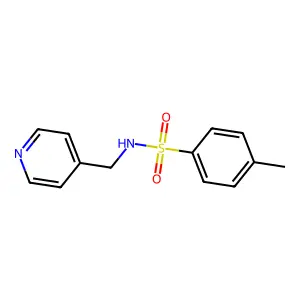 4-methyl-N-(pyridin-4-ylmethyl)benzenesulfonamide structure